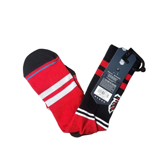 Stance NFL Crew Casual Socks - Atlanta Falcons Large - Picture 1 of 2